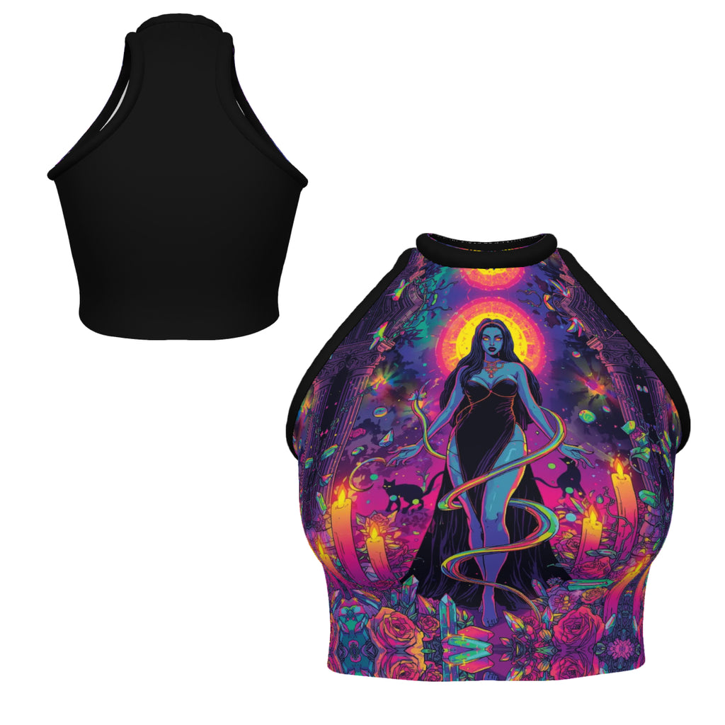All Over Print Custom Women's Crew Neck Tank Top