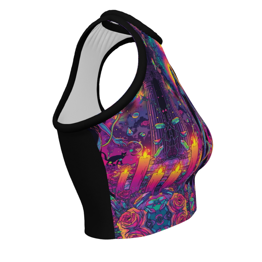 All Over Print Custom Women's Crew Neck Tank Top