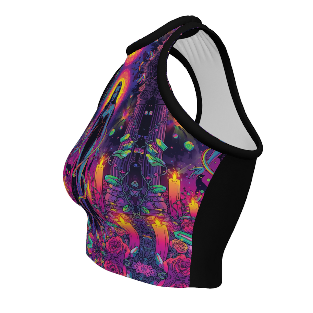 All Over Print Custom Women's Crew Neck Tank Top