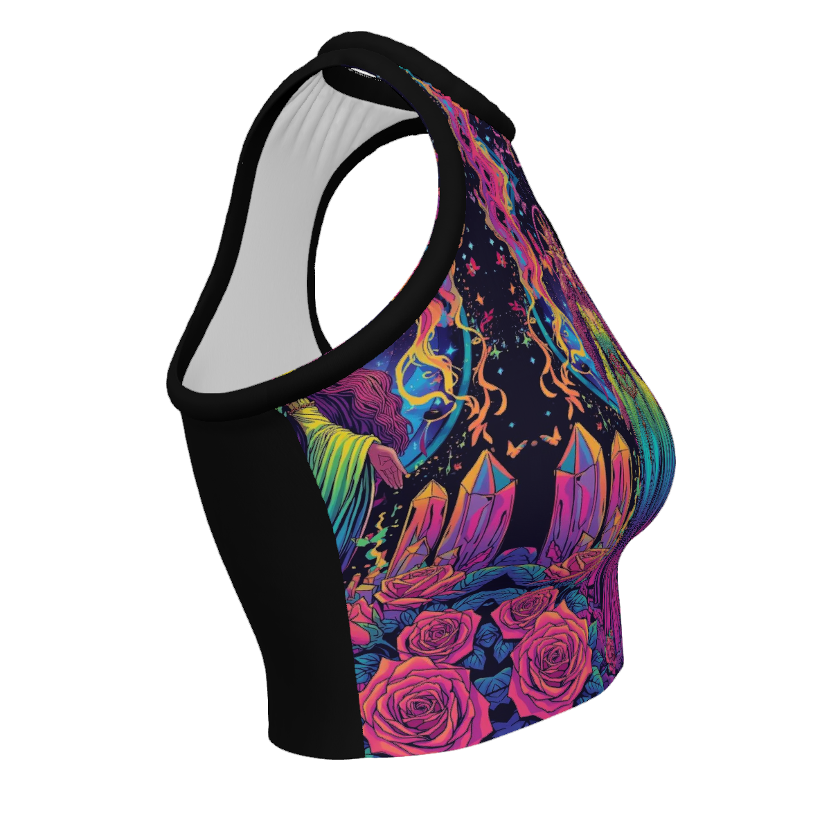 All Over Print Custom Women's Crew Neck Tank Top