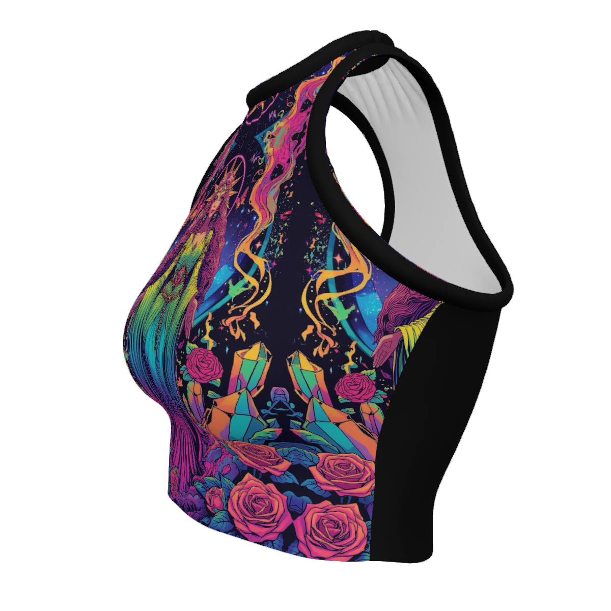All Over Print Custom Women's Crew Neck Tank Top