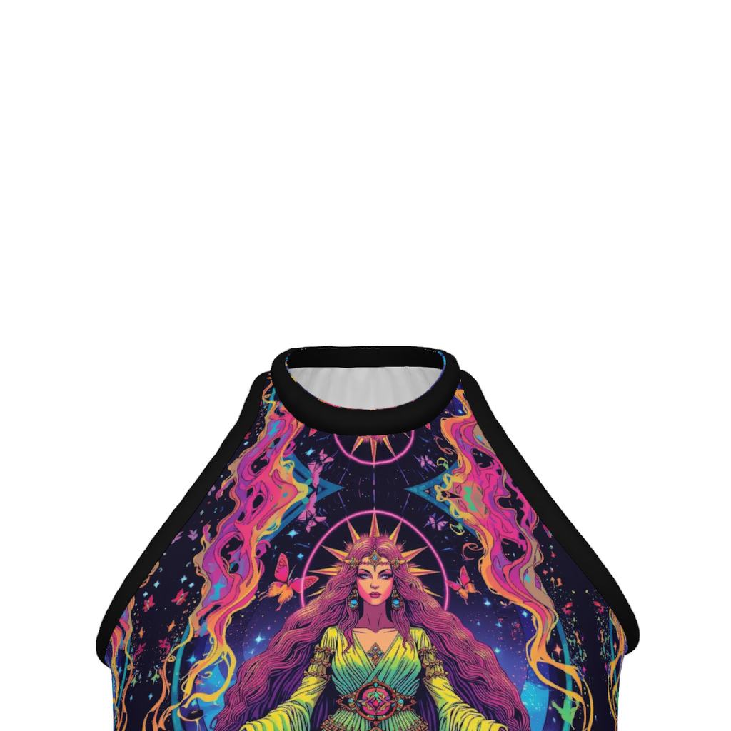 All Over Print Custom Women's Crew Neck Tank Top