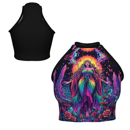All Over Print Custom Women's Crew Neck Tank Top