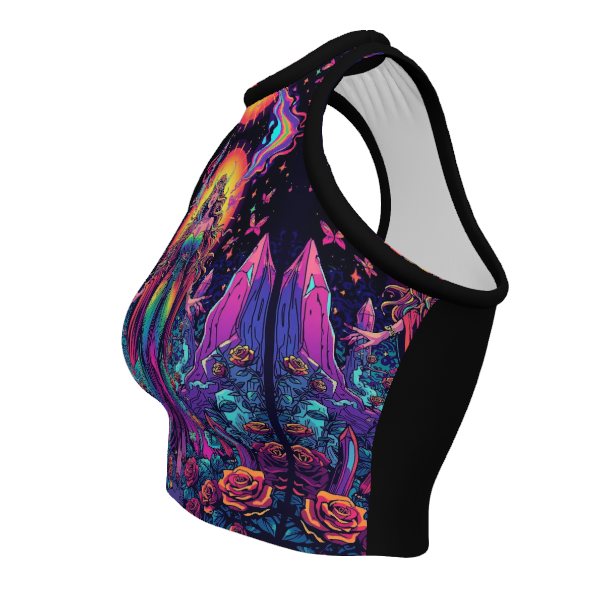 All Over Print Custom Women's Crew Neck Tank Top
