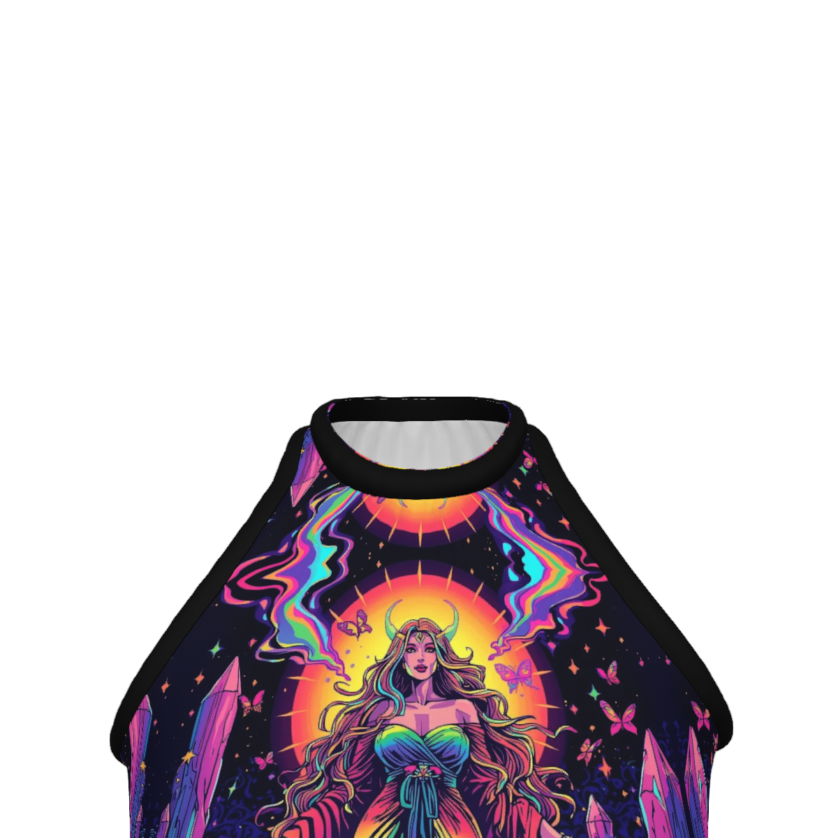All Over Print Custom Women's Crew Neck Tank Top