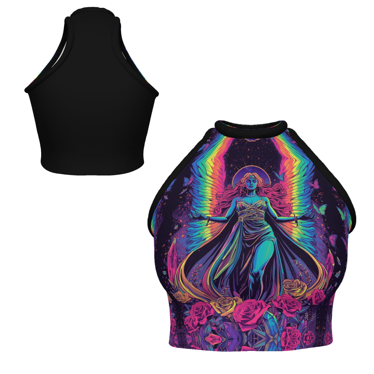 All Over Print Custom Women's Crew Neck Tank Top