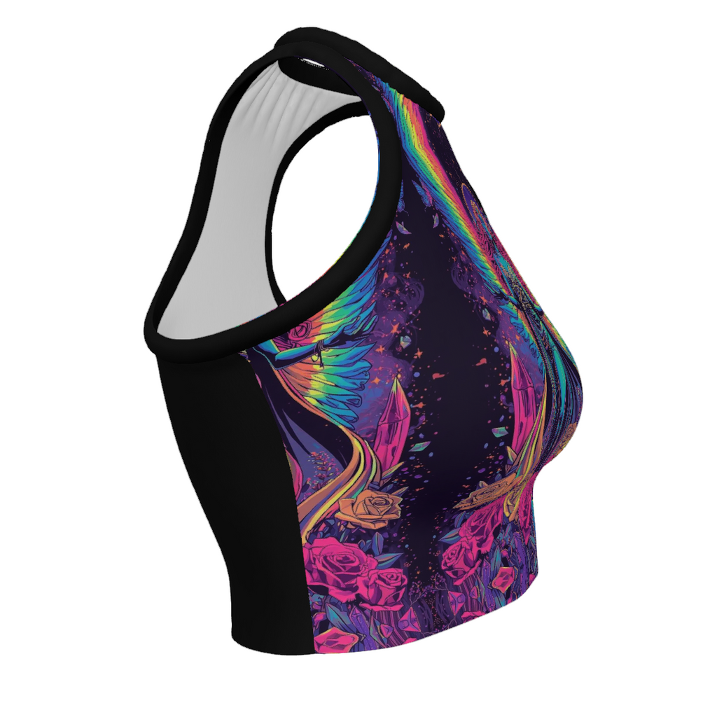All Over Print Custom Women's Crew Neck Tank Top