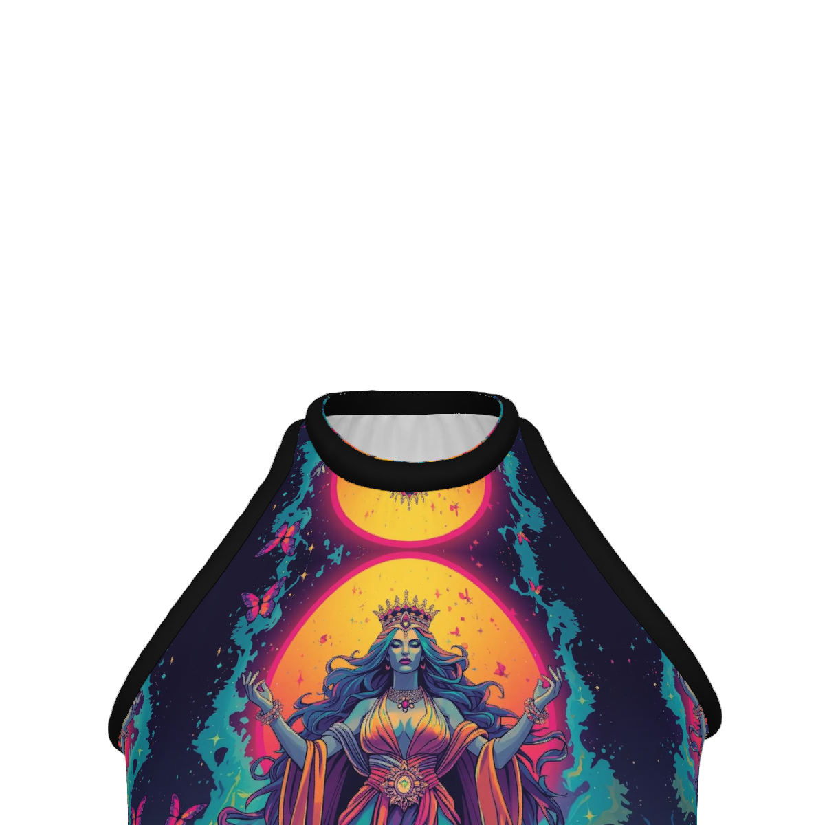All Over Print Custom Women's Crew Neck Tank Top