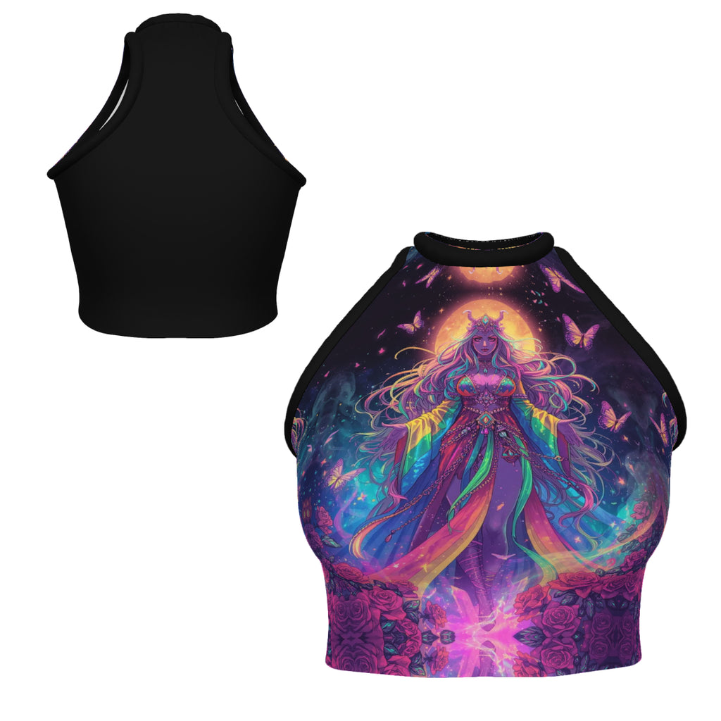 All Over Print Custom Women's Crew Neck Tank Top
