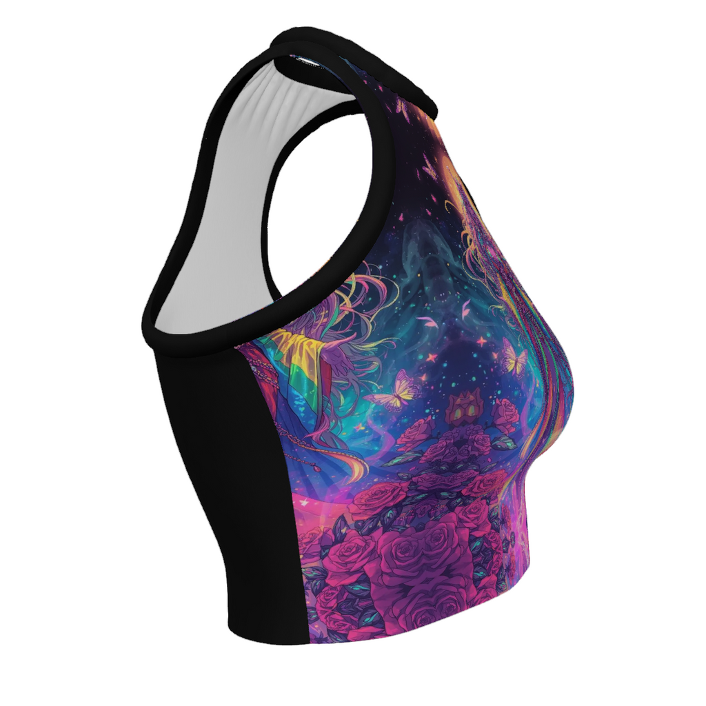 All Over Print Custom Women's Crew Neck Tank Top