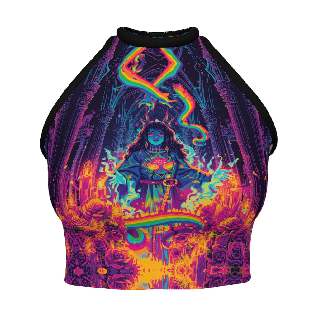 All Over Print Custom Women's Crew Neck Tank Top