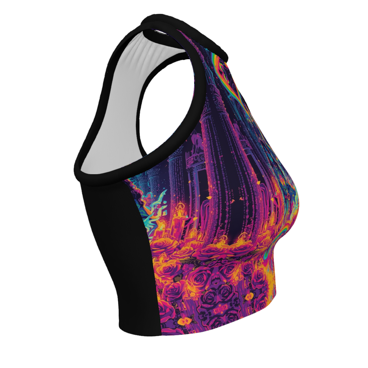 All Over Print Custom Women's Crew Neck Tank Top