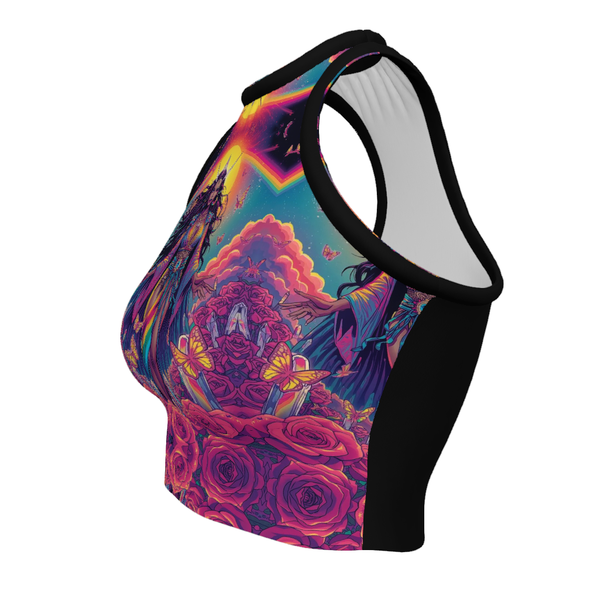 All Over Print Custom Women's Crew Neck Tank Top