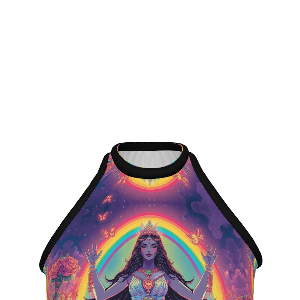 All Over Print Custom Women's Crew Neck Tank Top