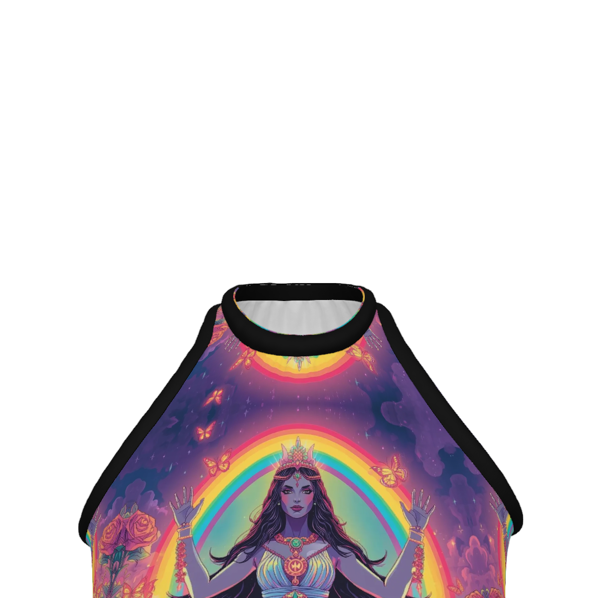 All Over Print Custom Women's Crew Neck Tank Top