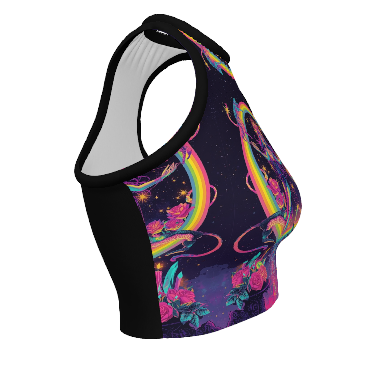 All Over Print Custom Women's Crew Neck Tank Top