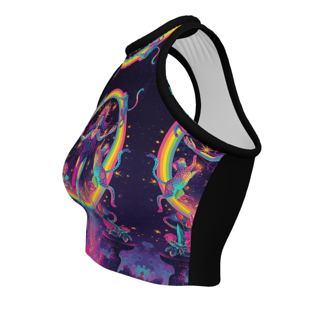 All Over Print Custom Women's Crew Neck Tank Top