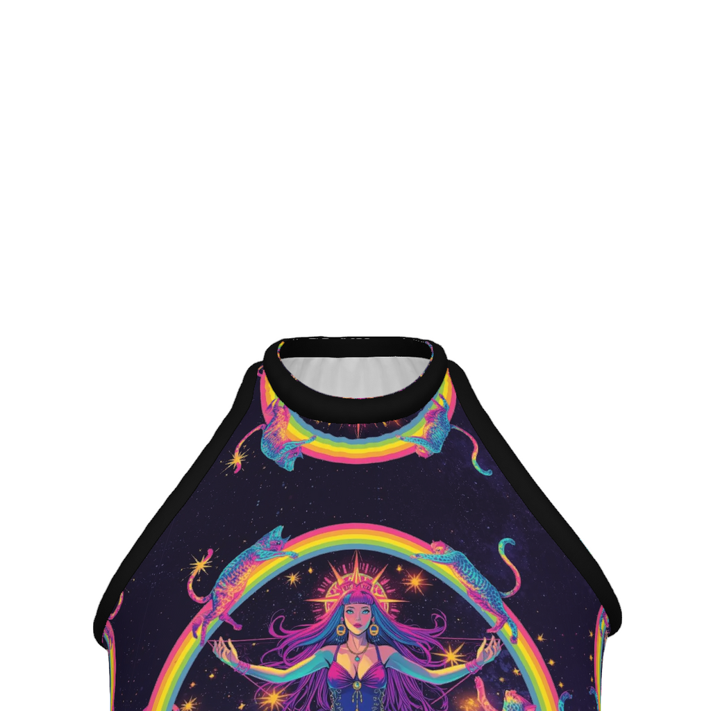All Over Print Custom Women's Crew Neck Tank Top