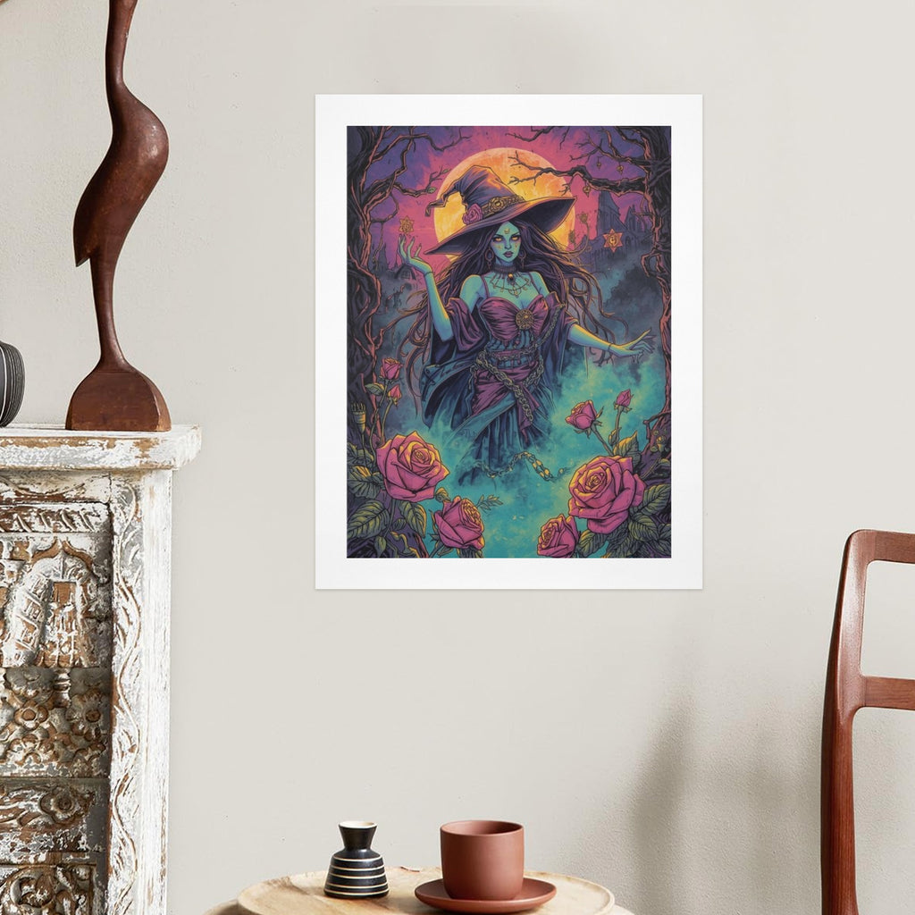 Gothic Witch Art Print 2