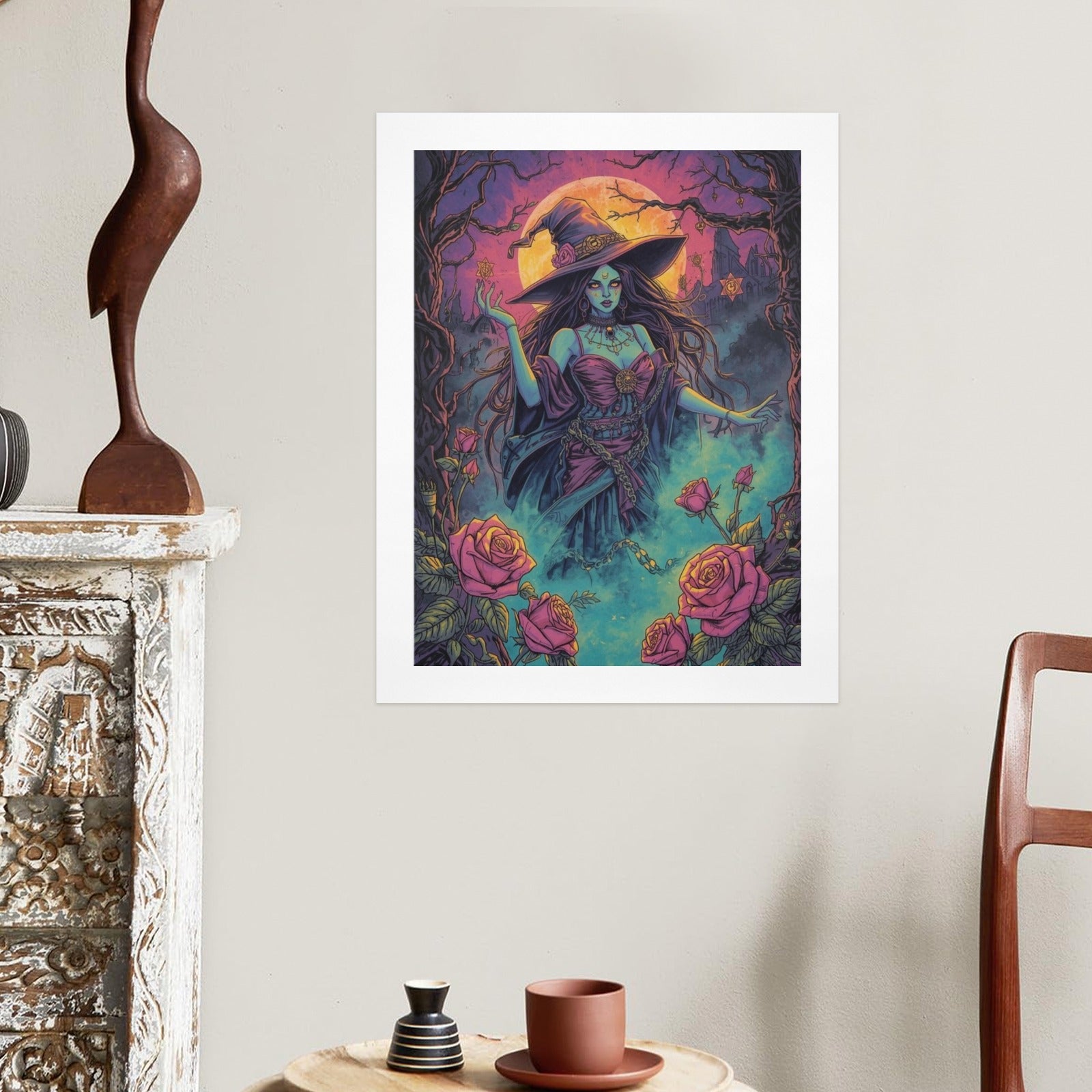 Gothic Witch Art Print 2