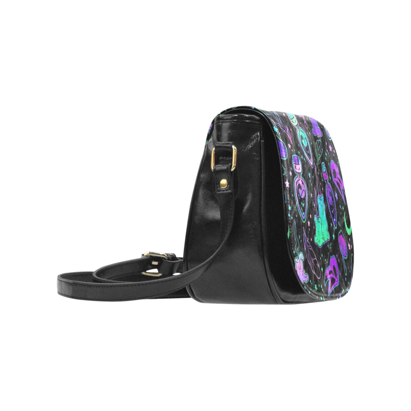 Gothic Women's Fashion Classic Saddle Bag Purse