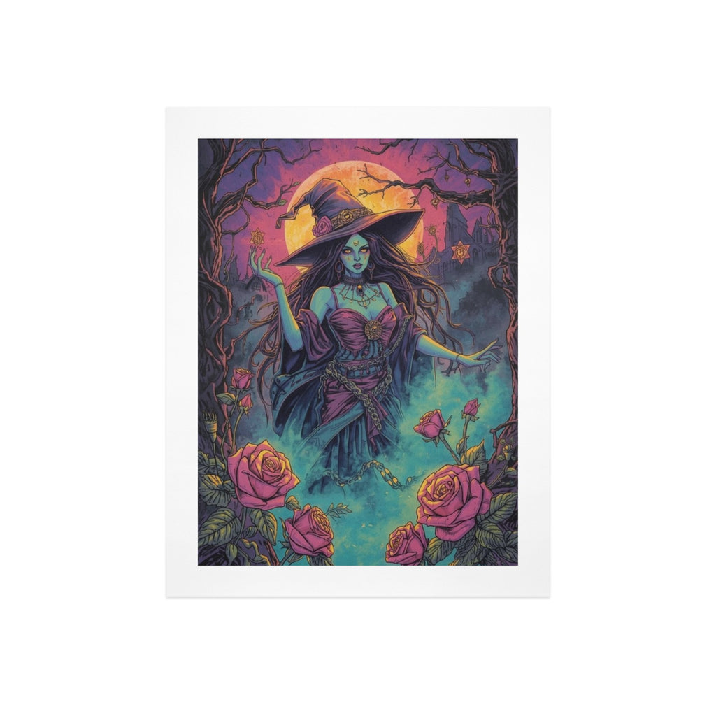 Gothic Witch Art Print 2
