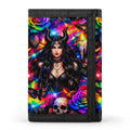 Custom Trifold Nylon Wallet Fabric Card & Coin Holder With Zipper