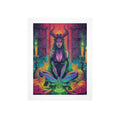 Dark Fantasy Witch Library Art Print 10