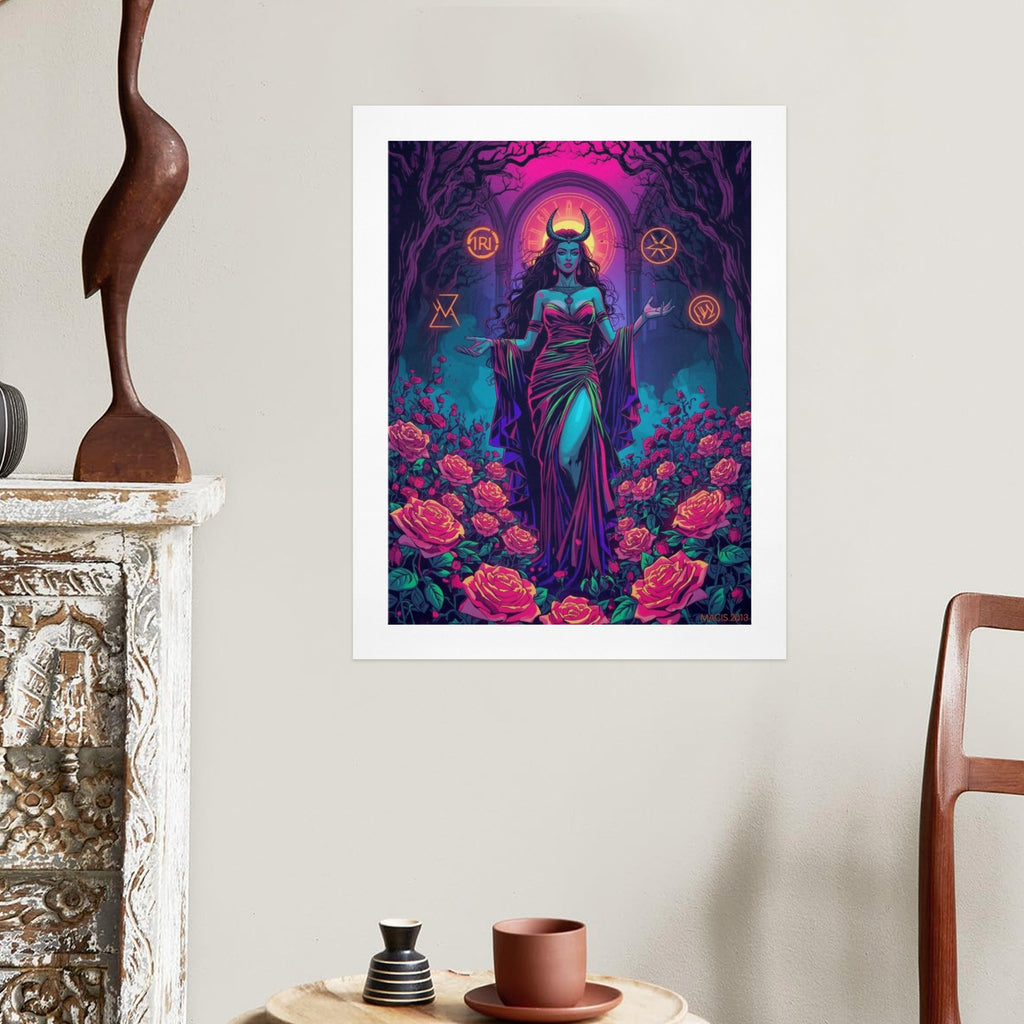 Gothic Witch Art Print 1