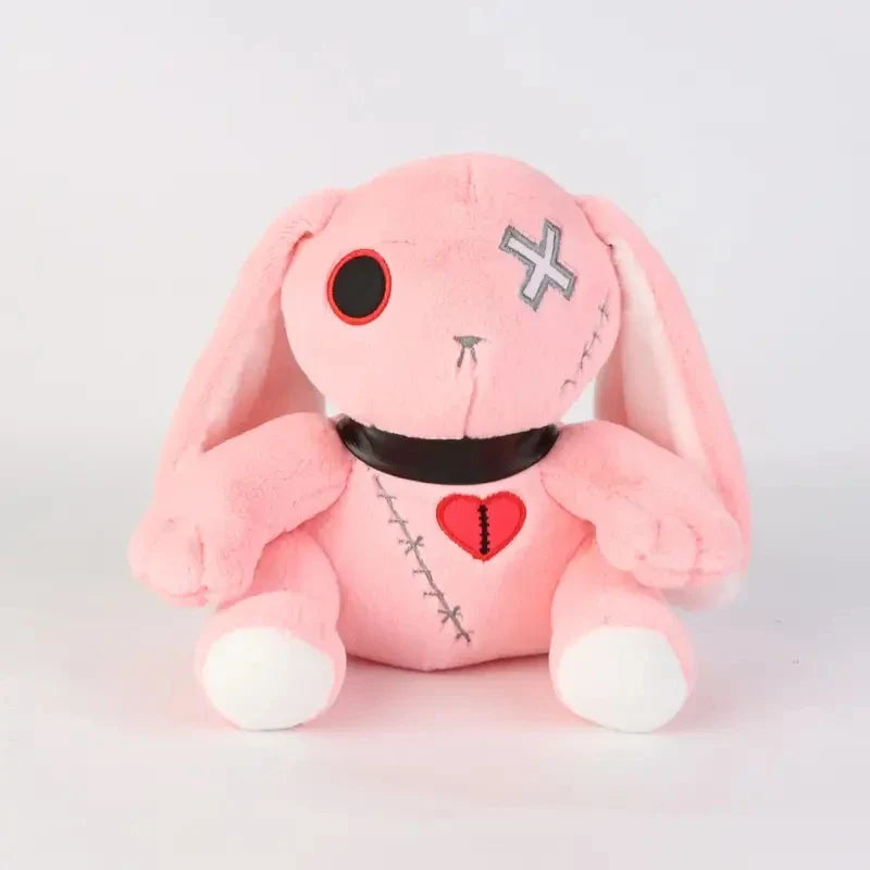Creepy Goth Bunny Plush - Night Bloom Digital Empire Studios