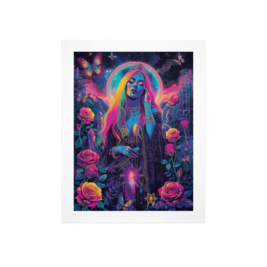 Gothic Galaxy Witch Art Print 5