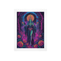 Gothic Witch Rose Art Print 4