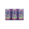 “Fluorescent rainbow Lilith performing a ritual on a floating rainbow pentagram, rainbow cats circling her in playful loops, candlelight reflected in neon rainbow crystals, rainbow roses sprouting from magical  (1)