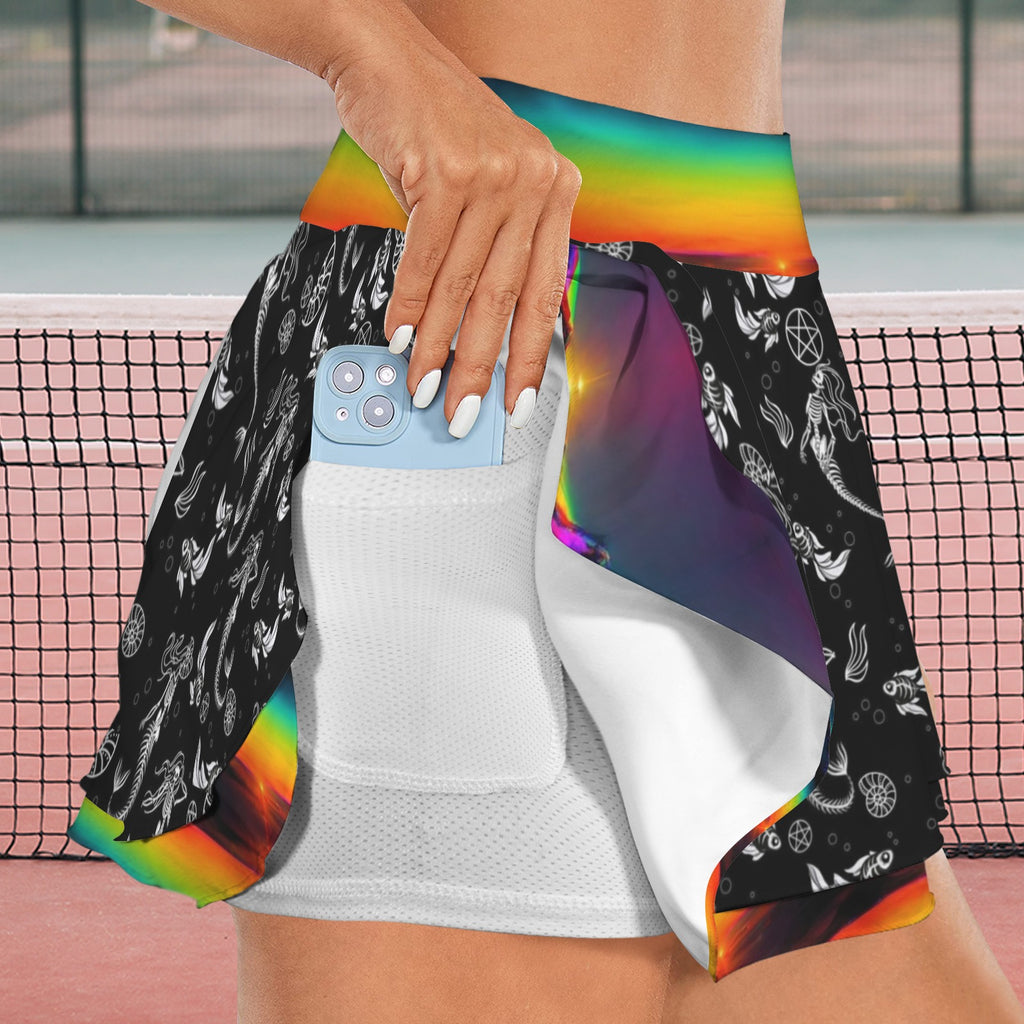 Gothic Witch Fashion Mini Sports Skort 7