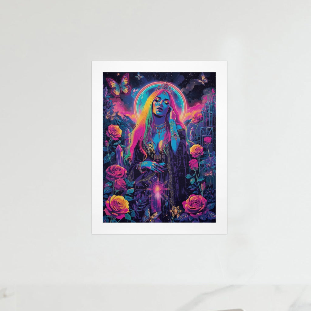 Gothic Galaxy Witch Art Print 5