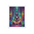 Dark Fantasy Witch Library Art Print 5