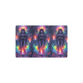 “Ultra‑detailed hyper‑saturated rainbow illustration of Lilith with two glowing cats prowling at her feet in a candlelit enchanted garden, rainbow roses exploding in color, floating neon rainbow crystals, rain (14)