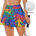 Gothic Witch Fashion Mini Sports Skort 15