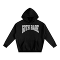 Goth Babe Oversized Fleeced Hoodie - Night Bloom Digital Empire Studios