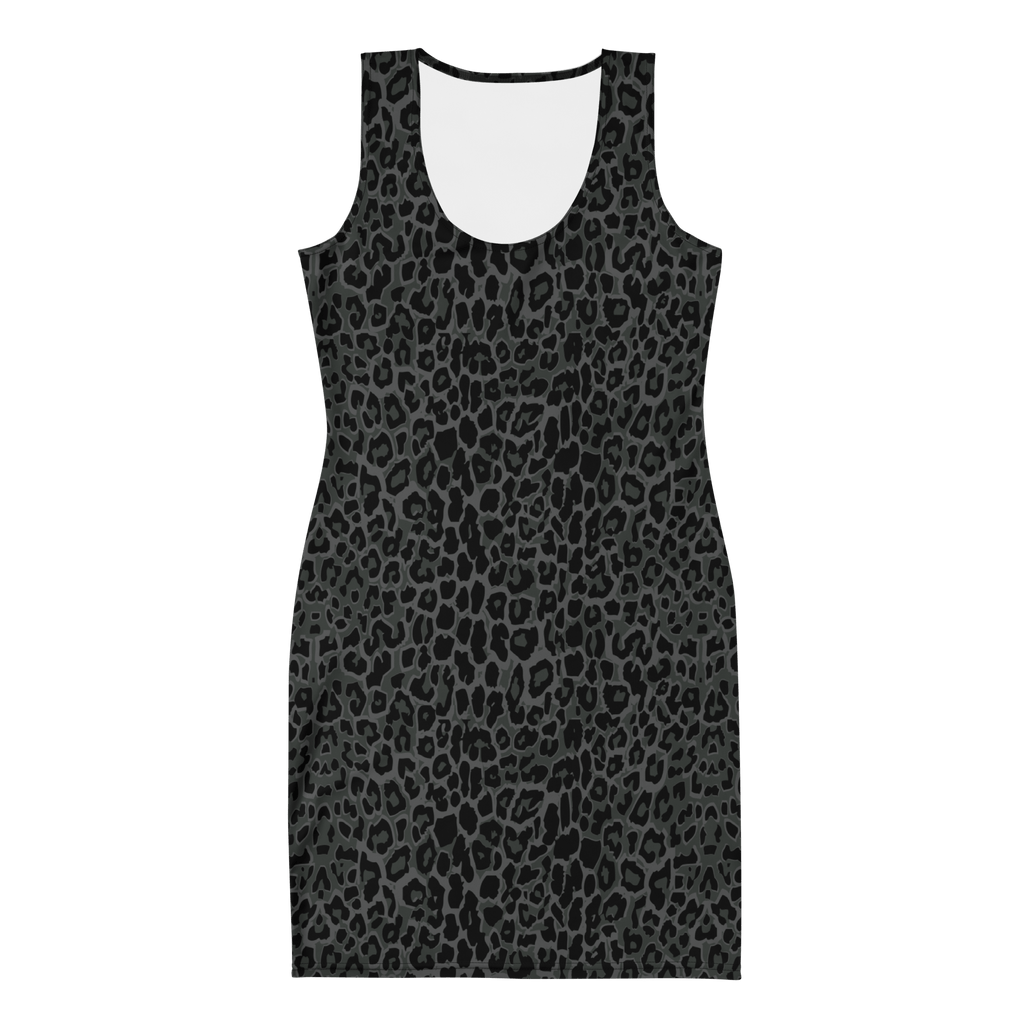 Goth Kitty Bodycon Dress - Night Bloom Digital Empire Studios