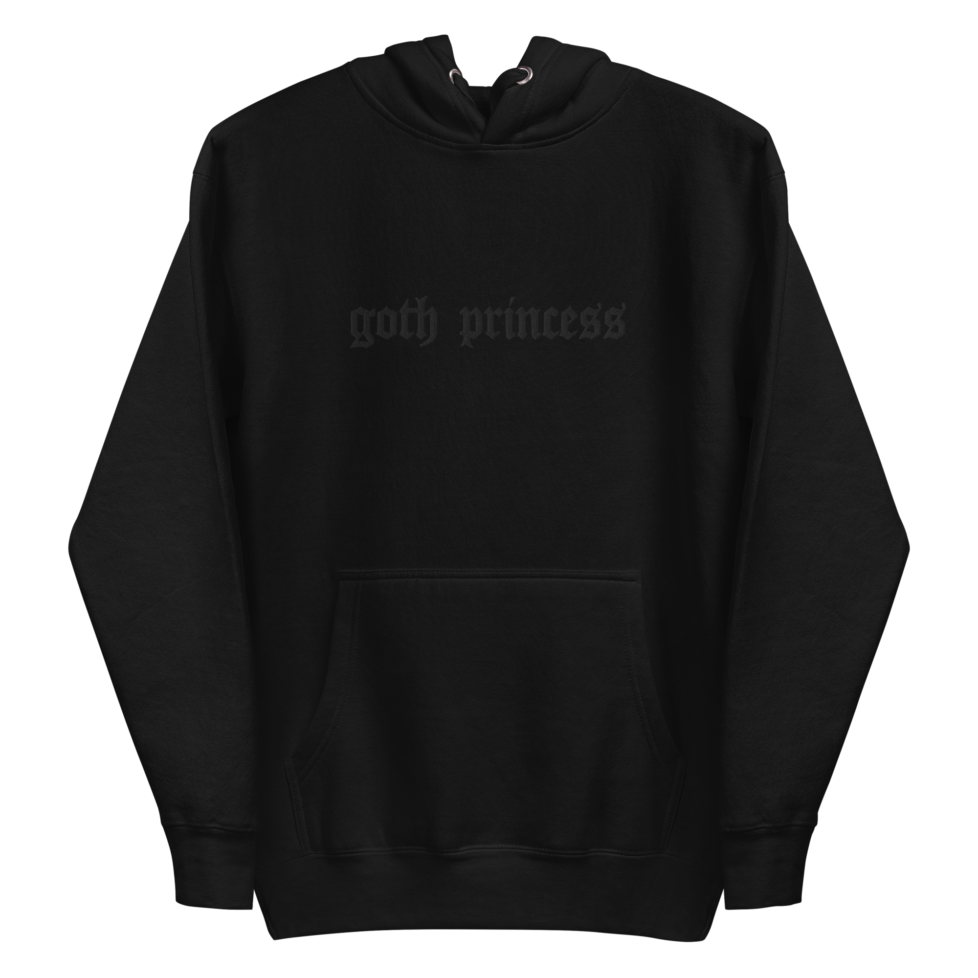 Goth Princess Unisex Hoodie - Night Bloom Digital Empire Studios