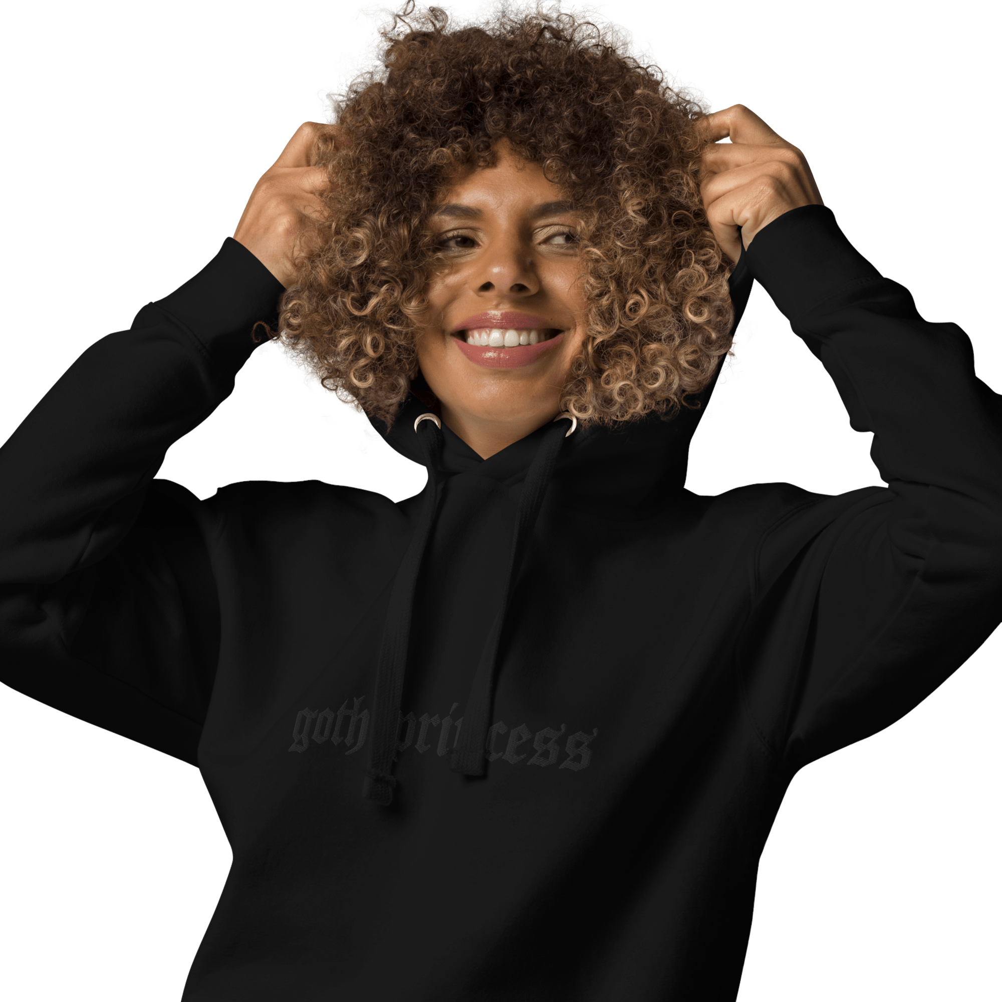 Goth Princess Unisex Hoodie - Night Bloom Digital Empire Studios