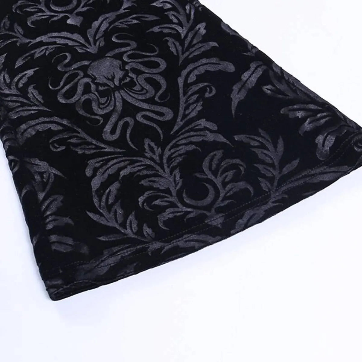 Gothic Chic Flared Pants - Night Bloom Digital Empire Studios