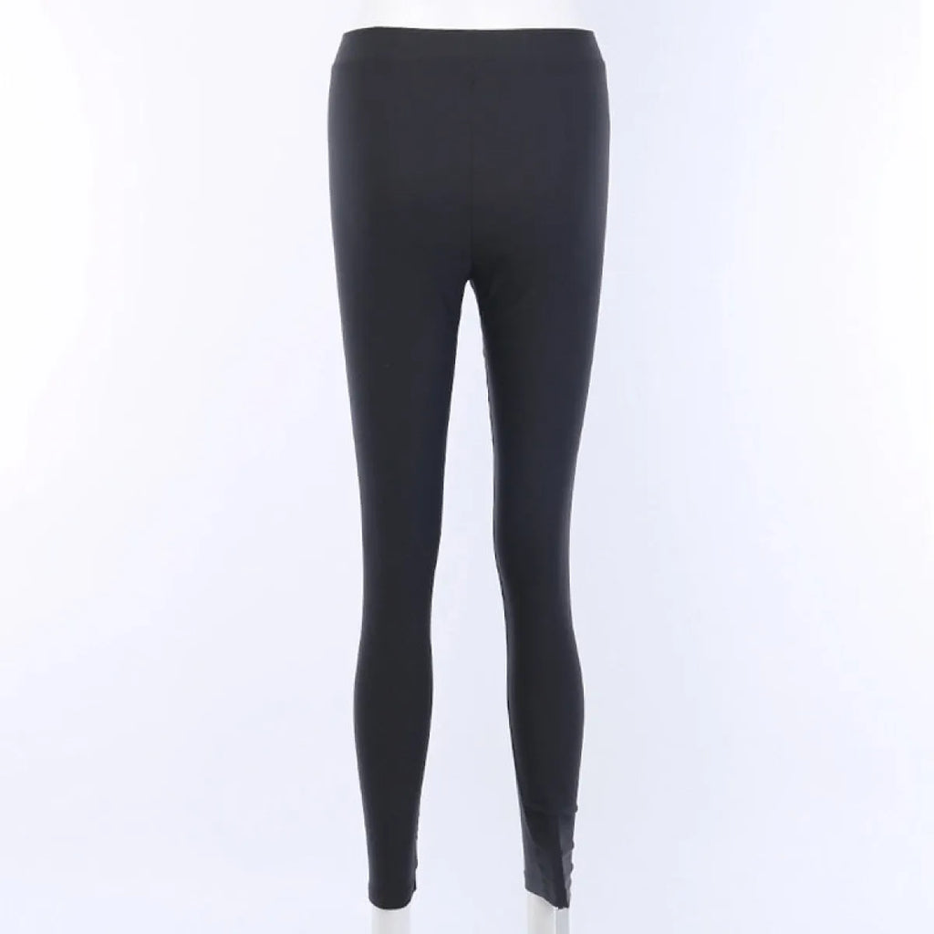 Gothic Crescent Moon Cutout Pants - Night Bloom Digital Empire Studios