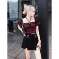 Gothic Harajuku Crop T-shirts - Night Bloom Digital Empire Studios