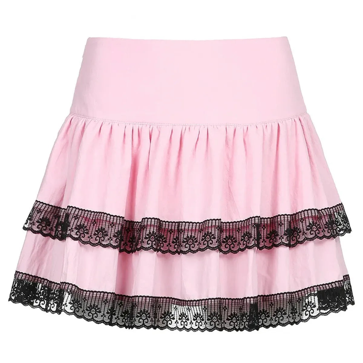 Lolita Plaid Mini Skirt – Gothic Harajuku - Night Bloom Digital Empire Studios